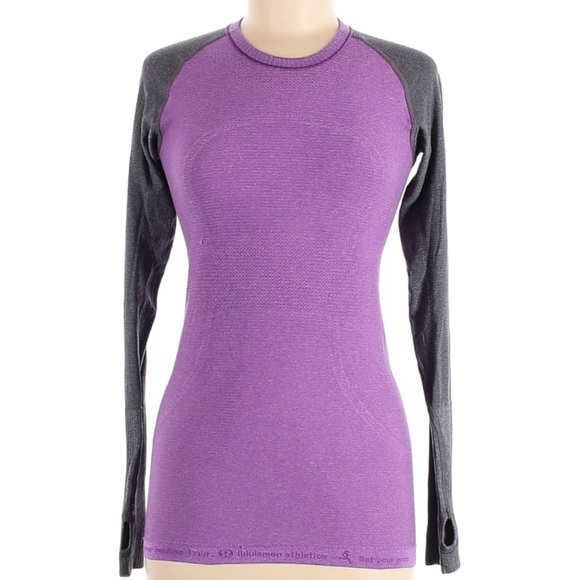 Lululemon Run: Swiftly Tech Long Sleeve Size 8
Tender Violet / Black - Picture 16 of 16